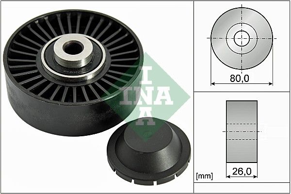 WILMINK GROUP Ohjainrulla, moniurahihna WG1252916